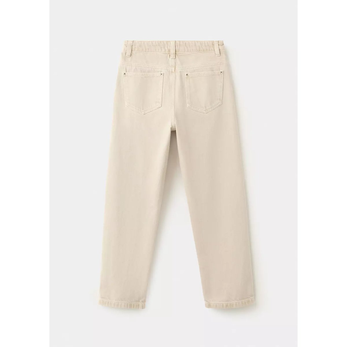 Jean droit coton sable, MANGO KIDS