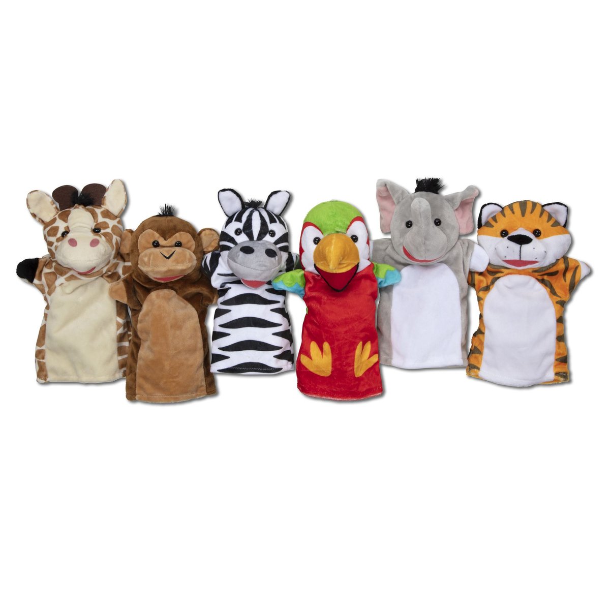 Marionnettes Safari rouge, MELISSA & DOUG