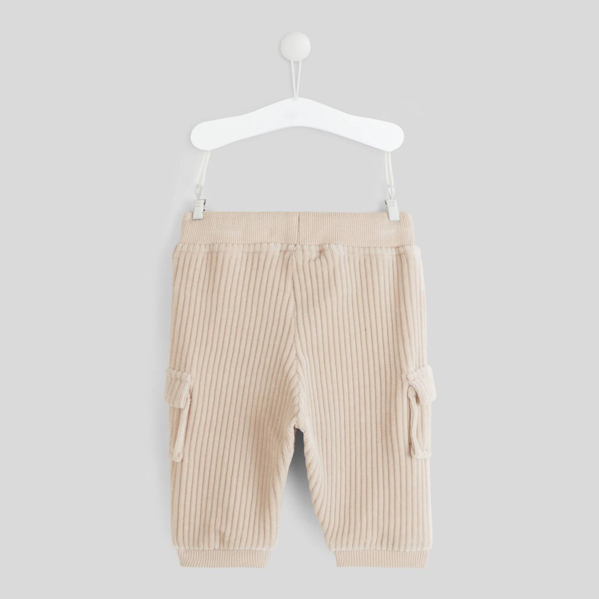 Pantalon long en velours calisson, BOUT'CHOU
