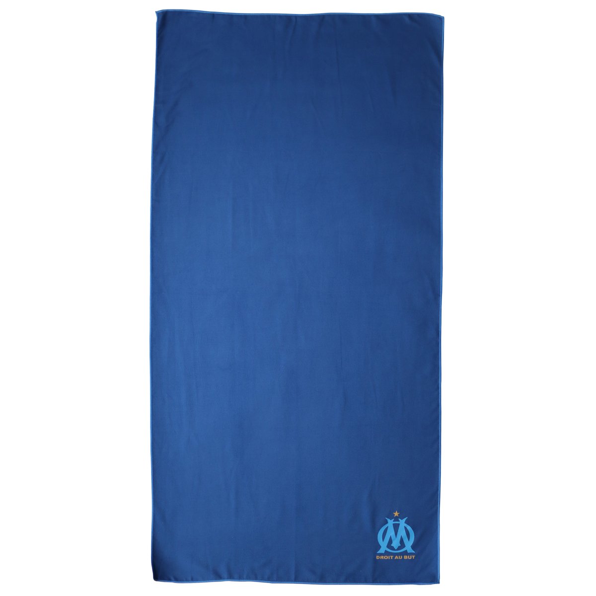 Serviette de bain et de plage en microfibre, OM 2023 bleu, OLYMPIQUE DE MARSEILLE
