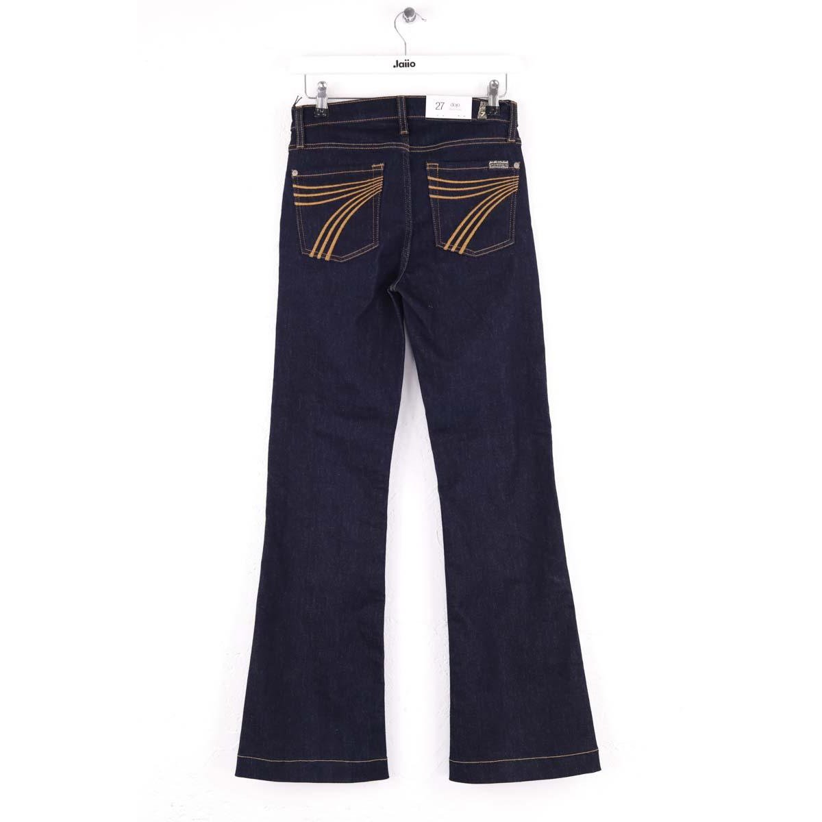 Jean bootcut - Très Bon État marine, 7 FOR ALL MANKIND