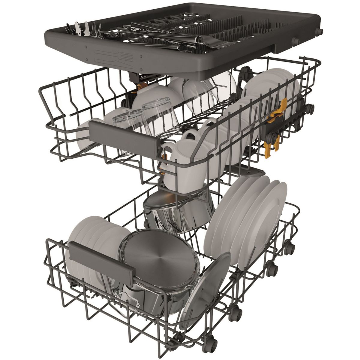 Lave vaisselle encastrable WH6PC11BS7A0 couleur unique, WHIRLPOOL
