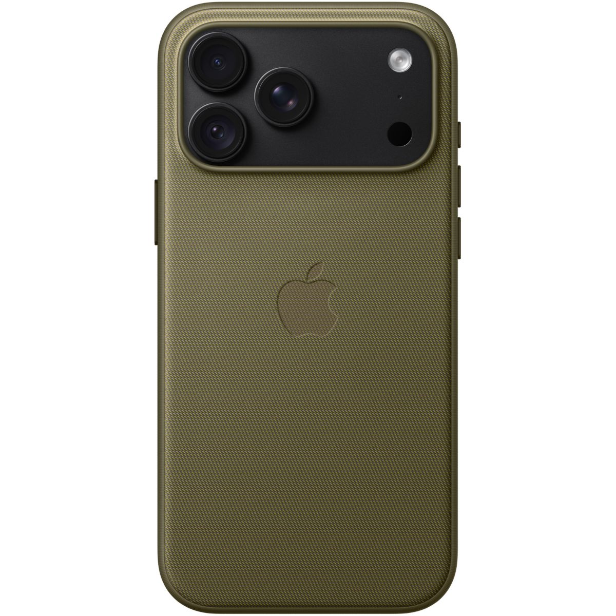 Coque iPhone 18 Pro Max TechWoven Olive Magsaf couleur unique, APPLE