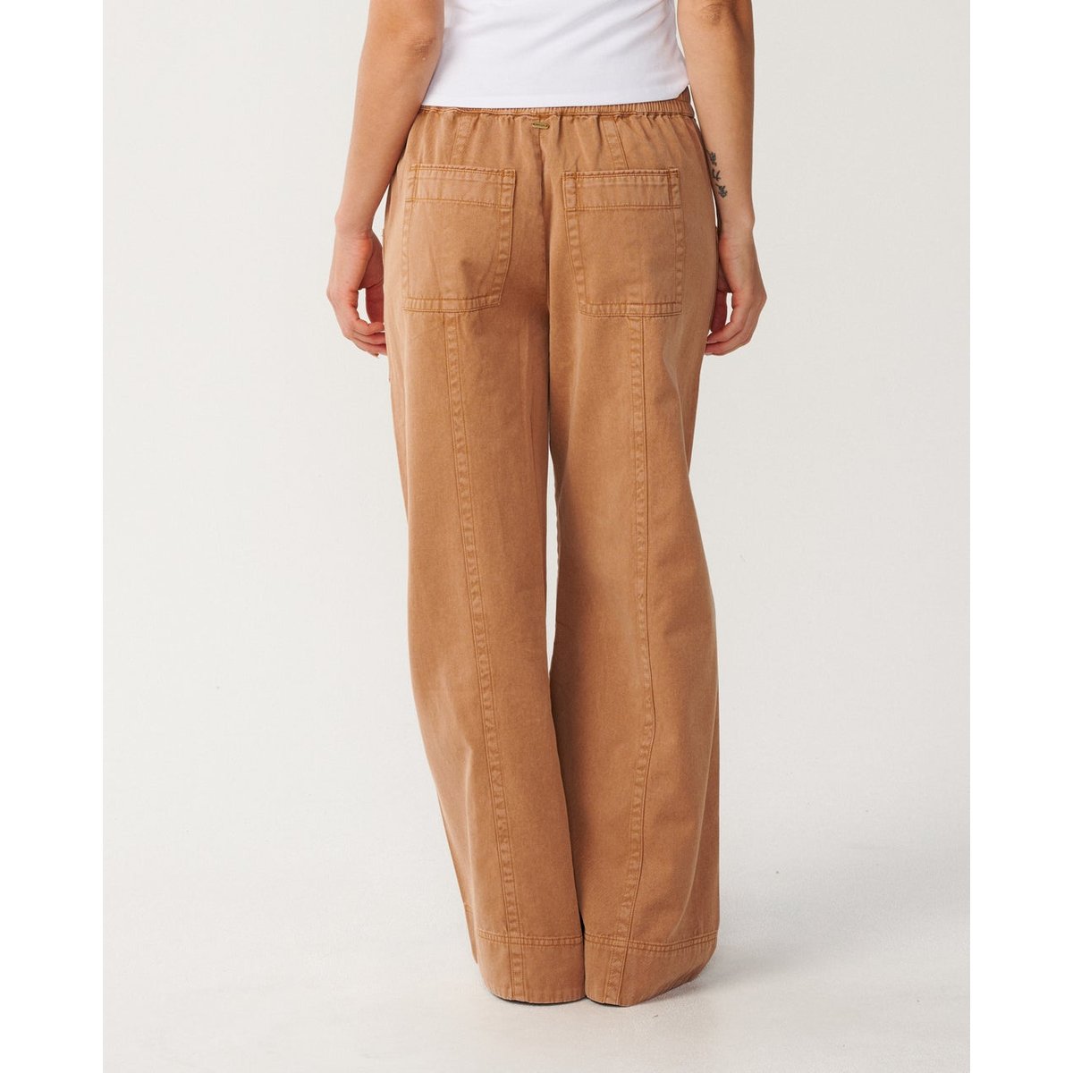 Pantalon large BOSSA NOVA Twill brown, RIP CURL