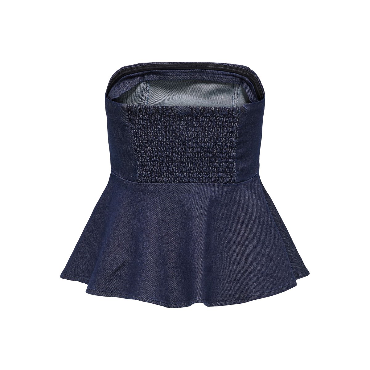 Top dark blue denim, ONLY