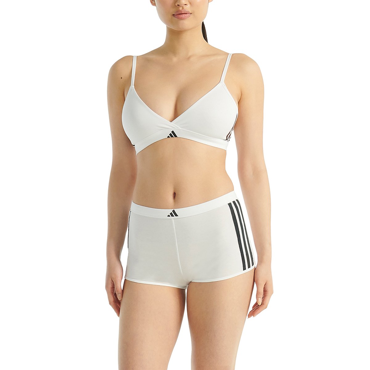 Soutien-gorge ACTIVE ESSENTIALS COTTON blanc, adidas Performance