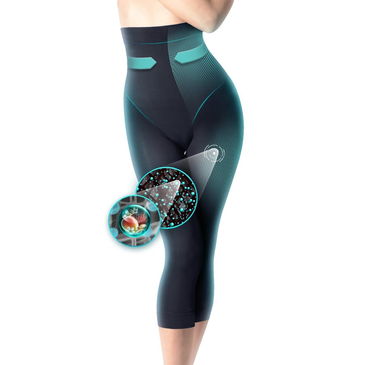 Legging minceur de nuit noir Lytess La Redoute