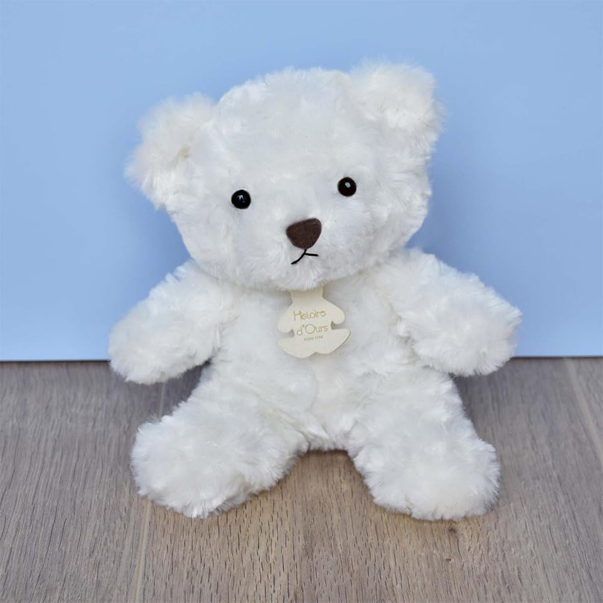 Peluche Ours Câlin 21 cm beige, HISTOIRE D'OURS