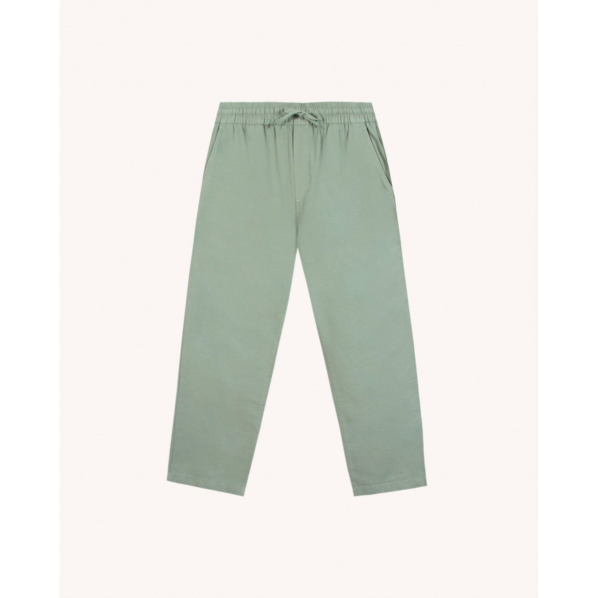 Pantalon élastique DREUILLE vert clair, FAGUO