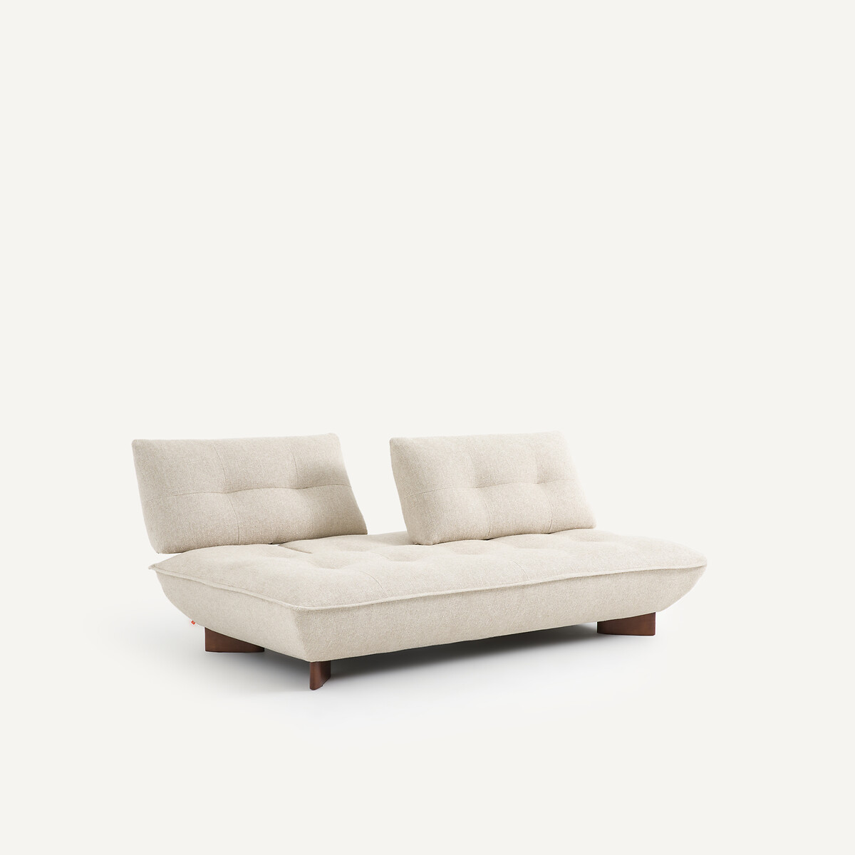 Banquette modulable en coton mélangé, Kaori ecru, AM.PM