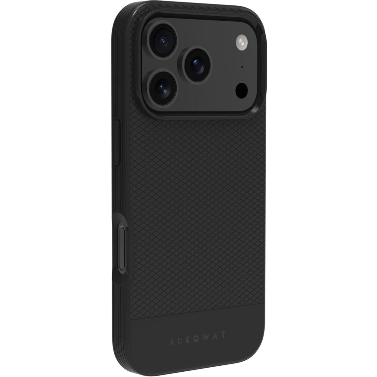 Coque iPhone 17 Pro magnétique Noir couleur unique, ADEQWAT