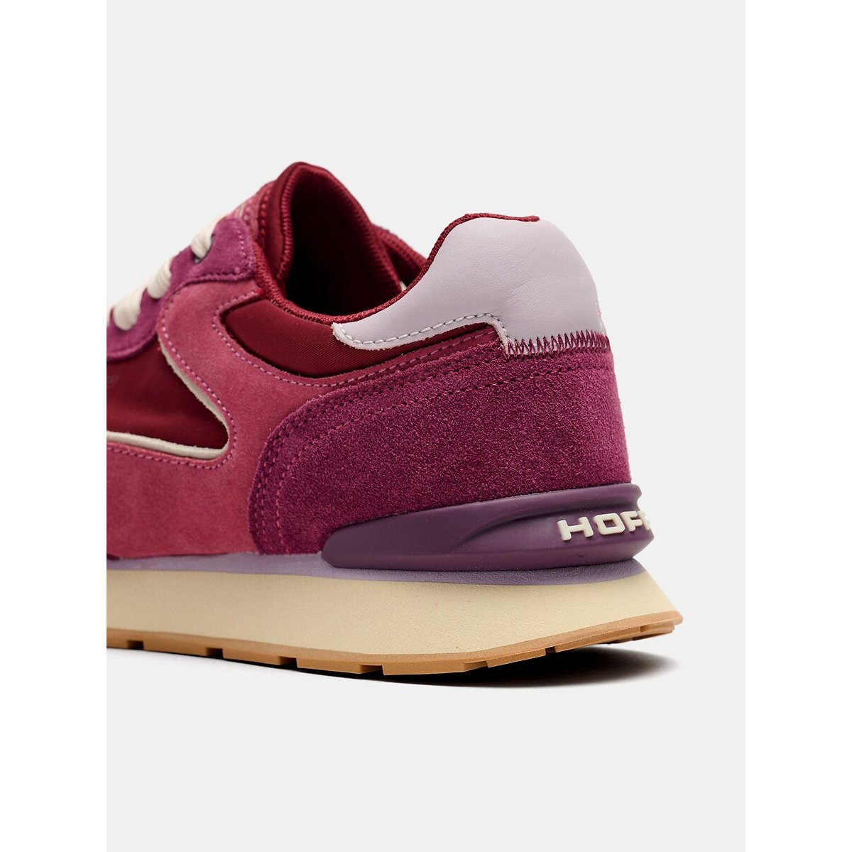 Zapatillas de material mixto CITY CHERRY rosa oscuro , HOFF