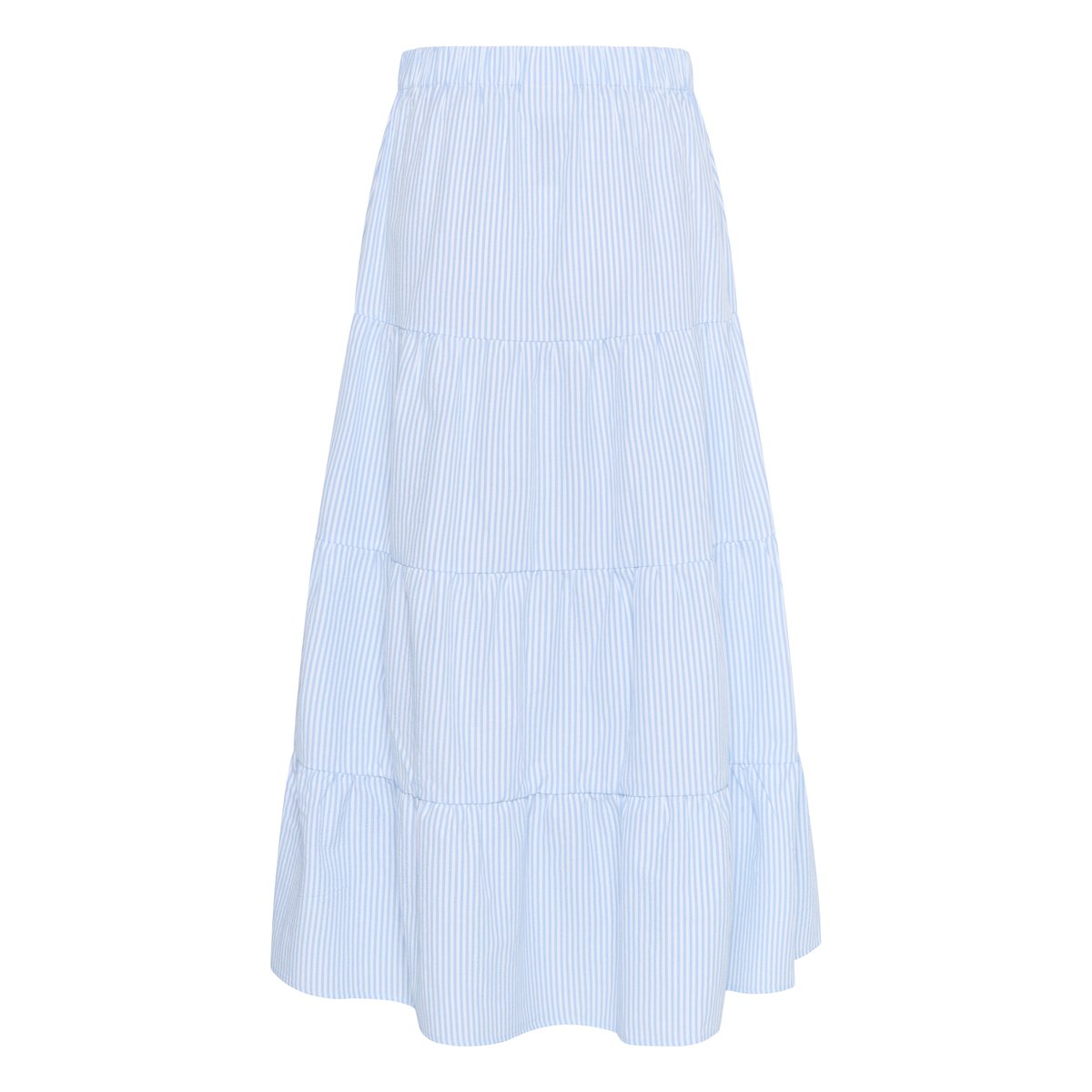 Skirt bleu light blue stripe, CREAM