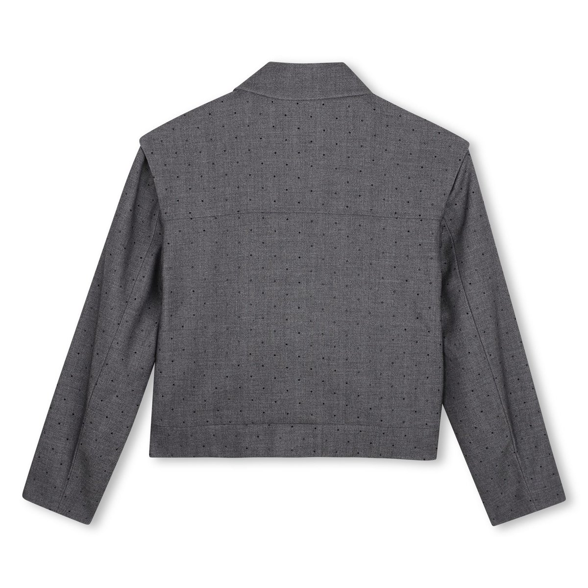 Cardigan de jogging gris chine fonce, KARL LAGERFELD KIDS