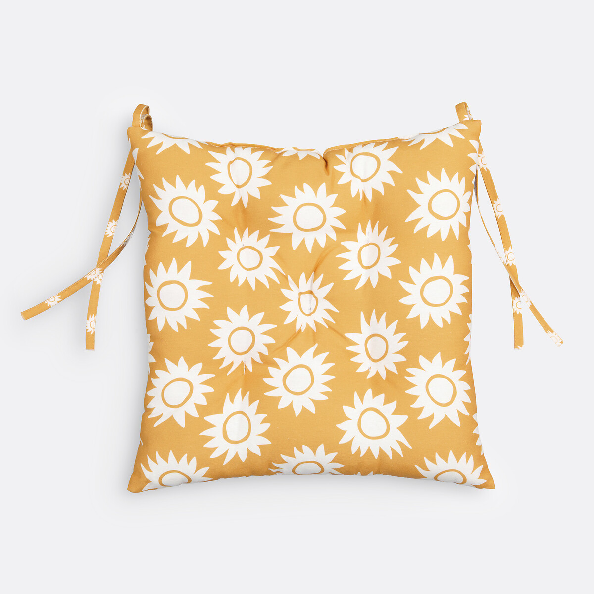 Galette de chaise extérieur, 40x40 cm, Cazan jaune, LA REDOUTE INTERIEURS