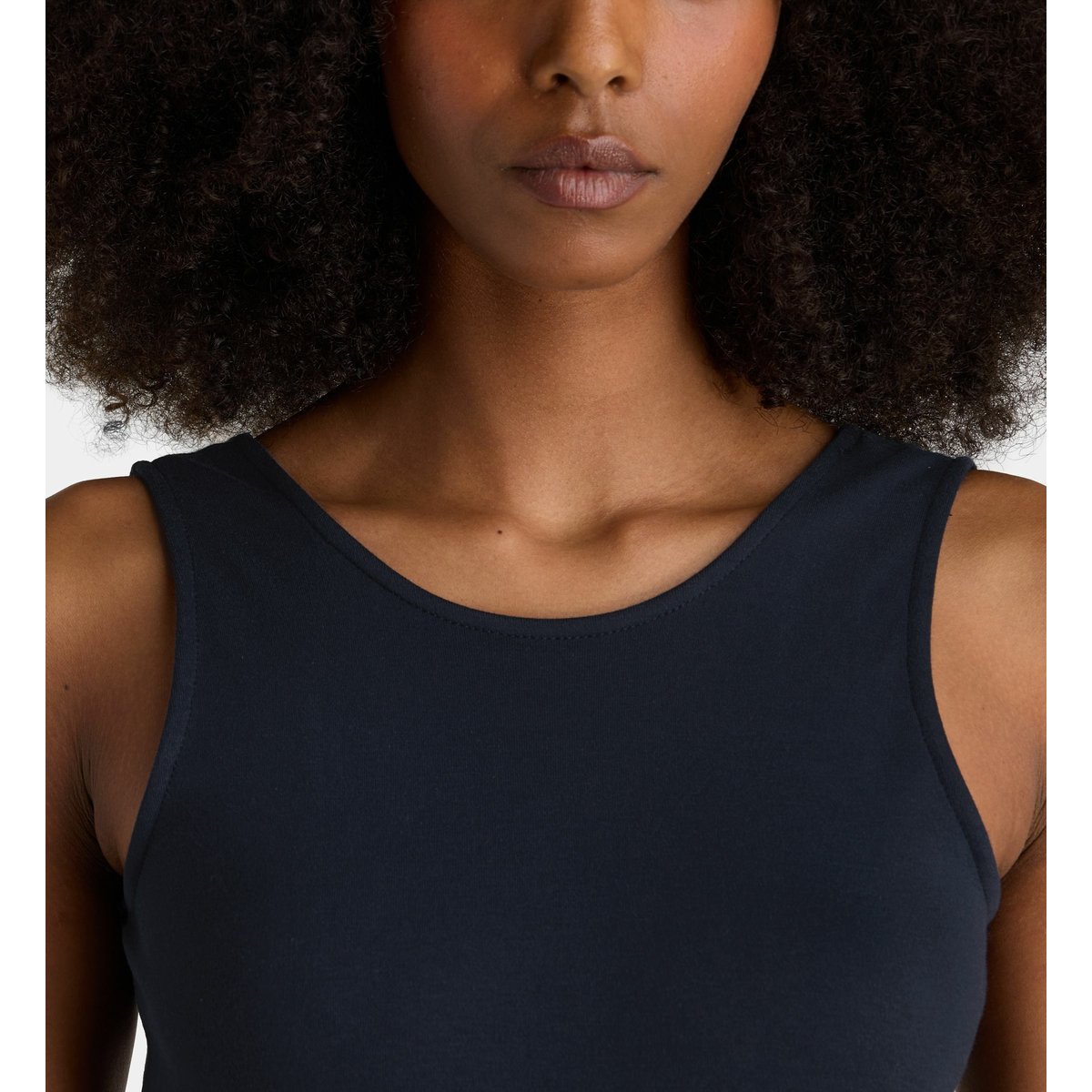 Robe Longue Débardeur Lor Coton bleu marine, JODHPUR