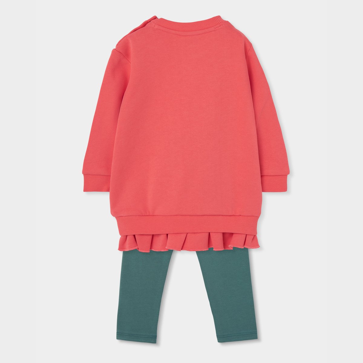 Ensemble fille maille imprimé love multicolore, BOBOLI