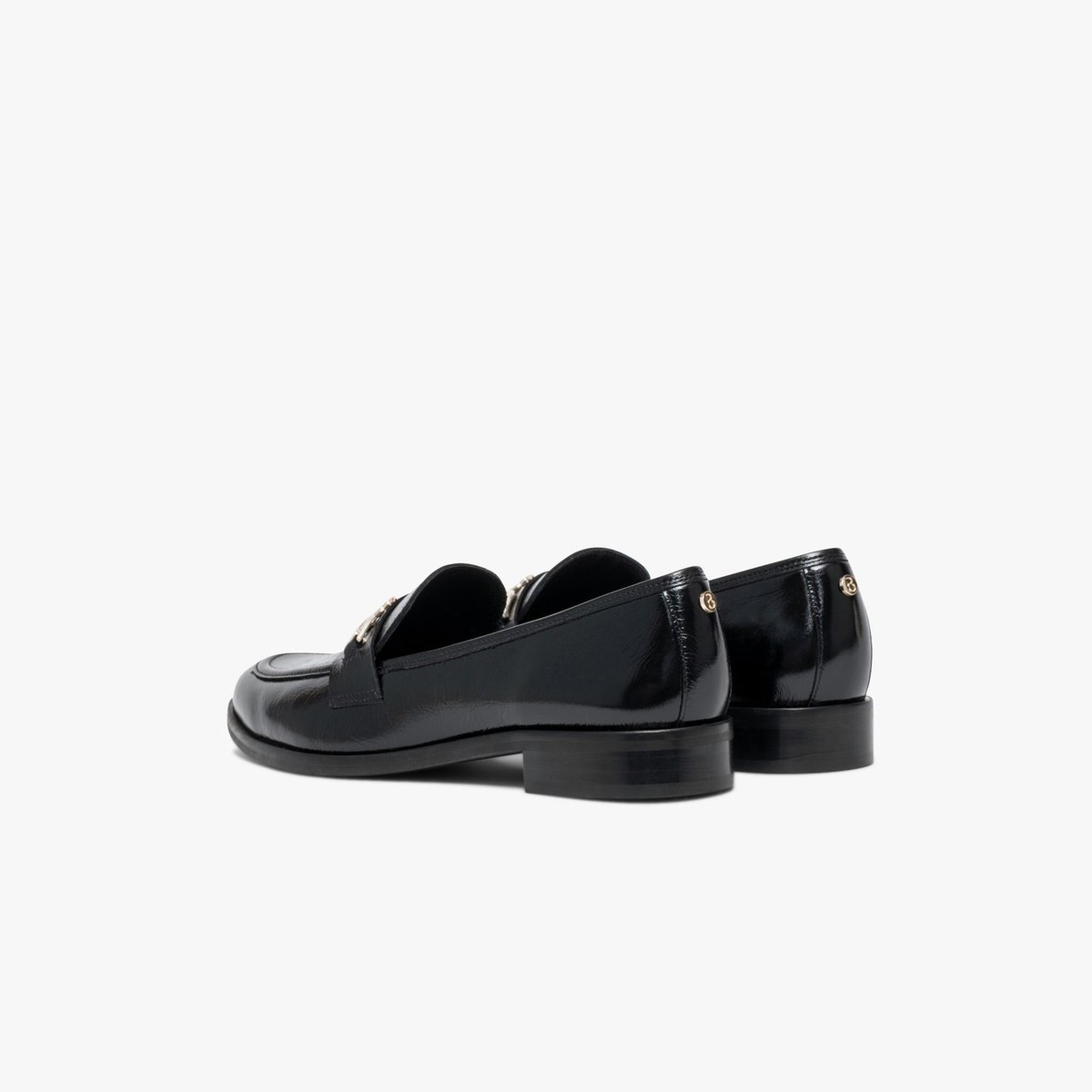 Mocassin en cuir ANGELIQUE noir, BOCAGE