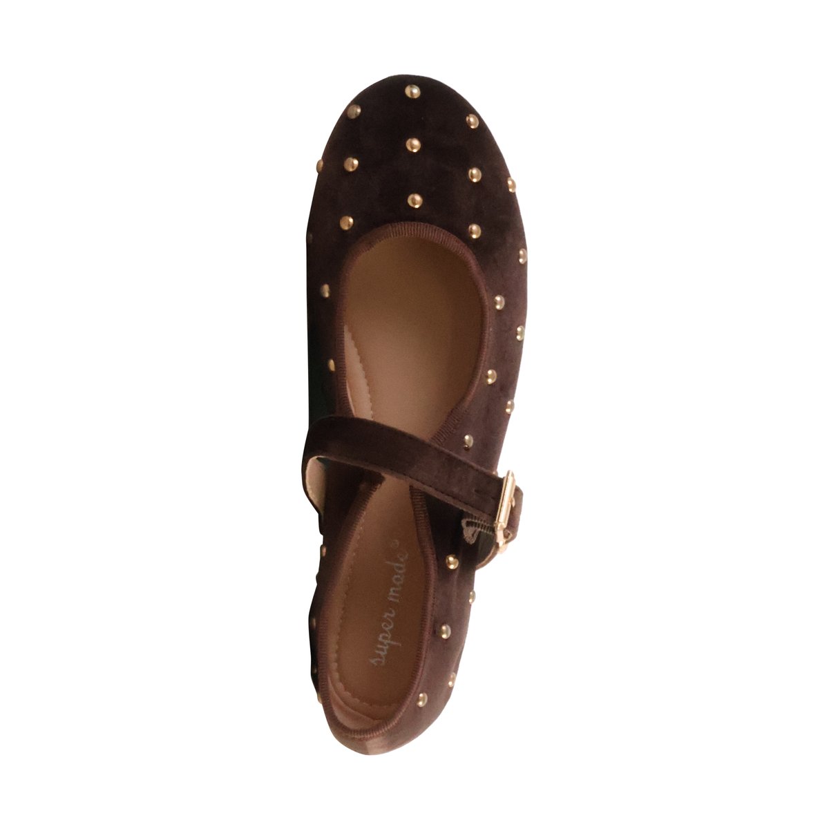 Ballerine à Brides marron, ENZA NUCCI