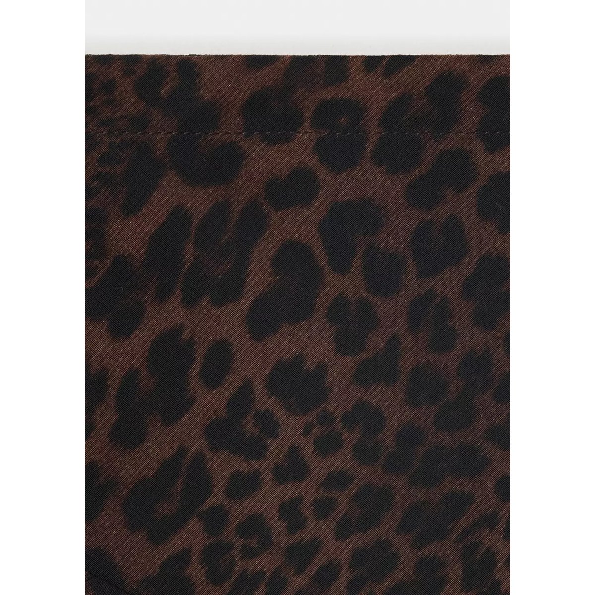 Jupe asymétrique léopard marron, MANGO
