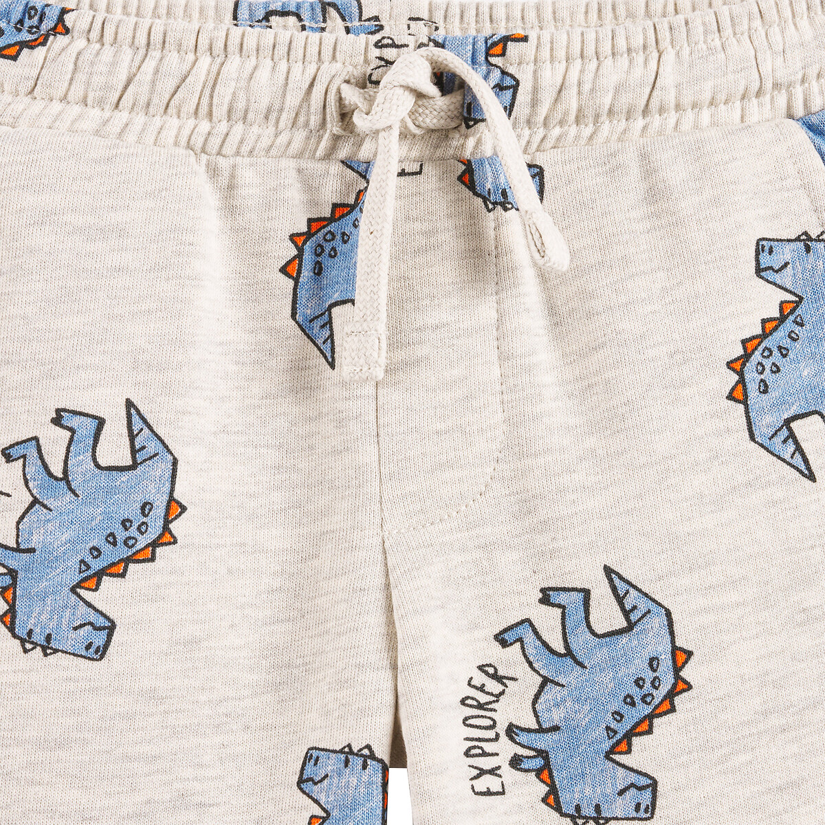 2er-Pack Joggpants aus Sweatware bedruckt + grün, LA REDOUTE COLLECTIONS