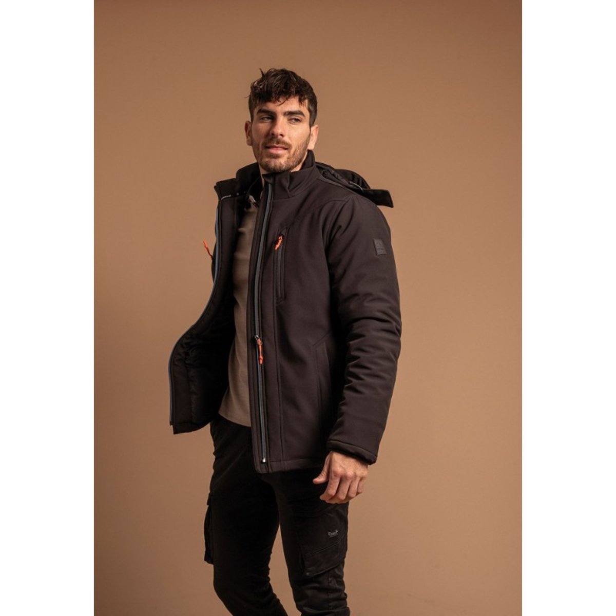 Parka A Capuche Zumilan noir, RITCHIE