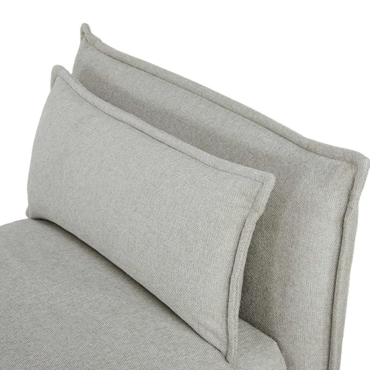 Chauffeuse convertible 1 place en tissu- NALA beige, DRAWER