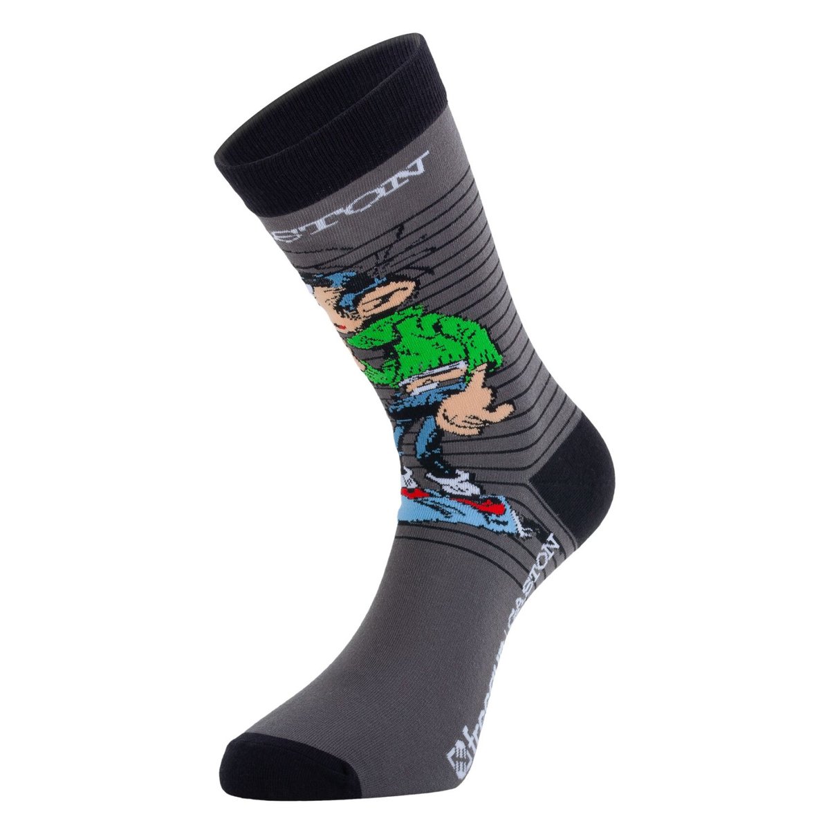 Lot De 4 Chaussettes Gaston Lagaffe orange/noir/vert/gris, FREEGUN