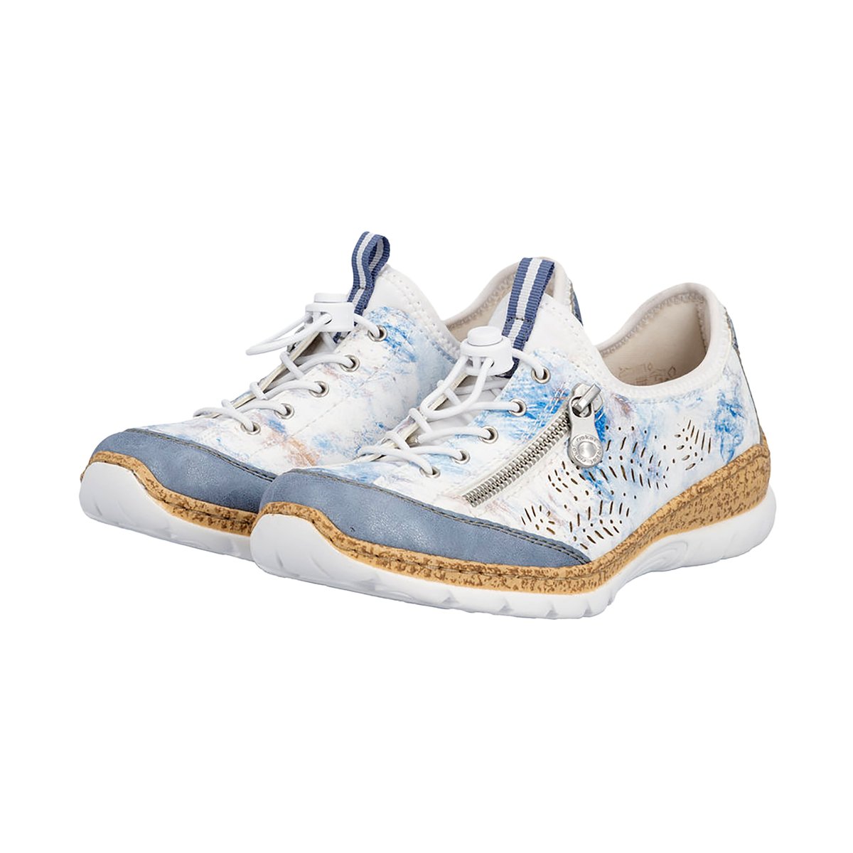 Basket Basse à Lacets Scuba multicolor, RIEKER