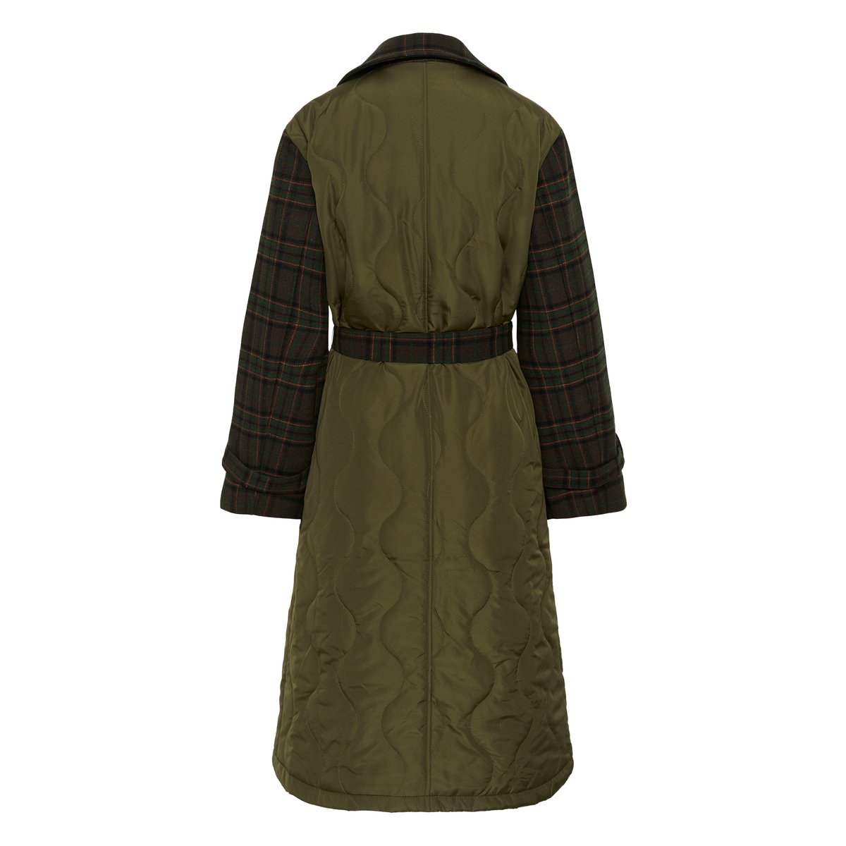 Manteau vert olive night, CULTURE