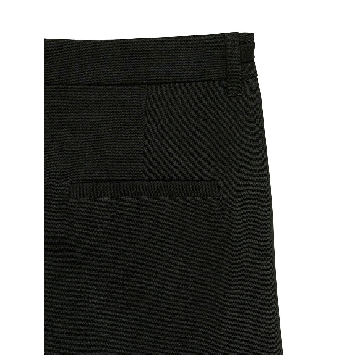 Pantalon large détail ceinture noir, VERO MODA