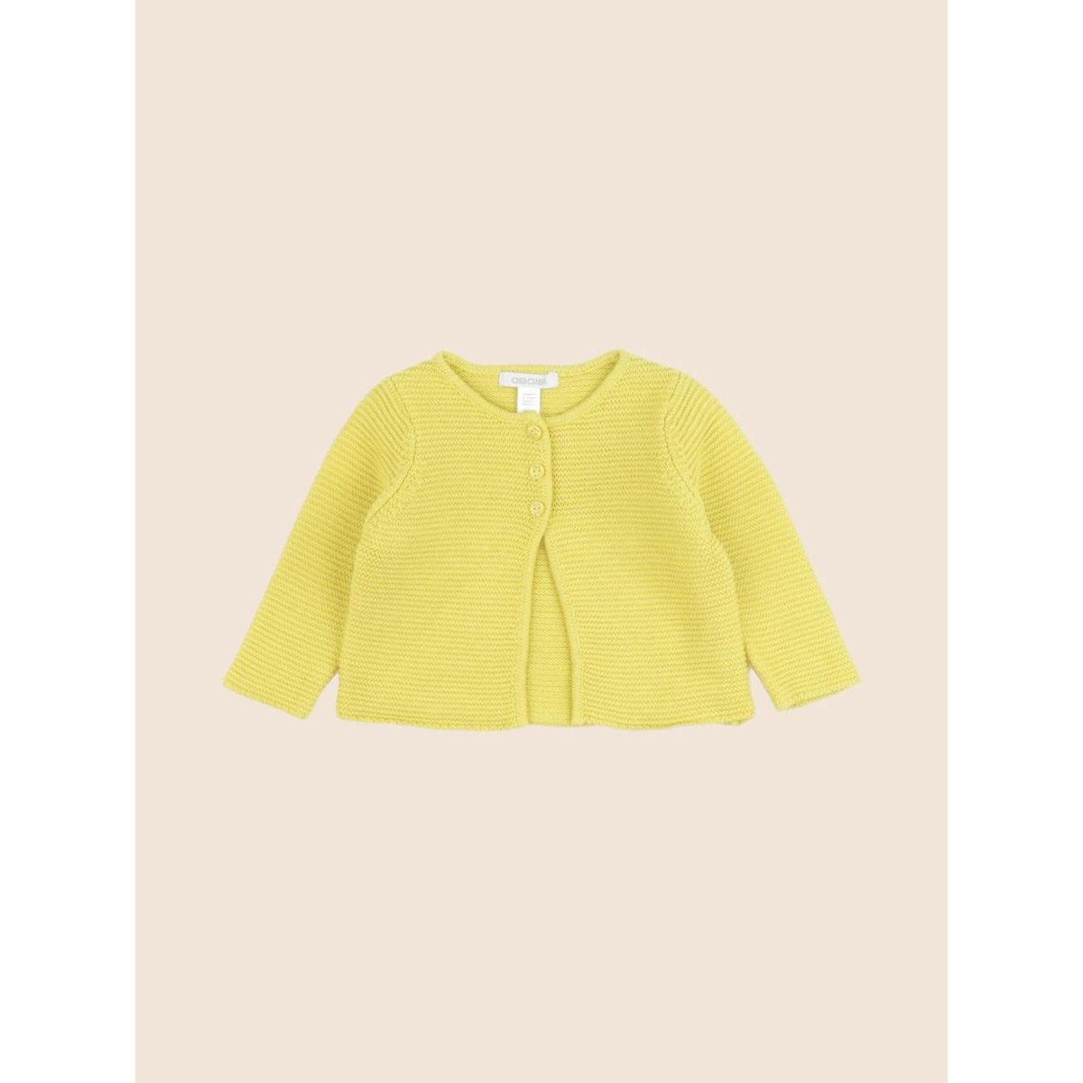 Gilet - Très bon état jaune, OBAIBI