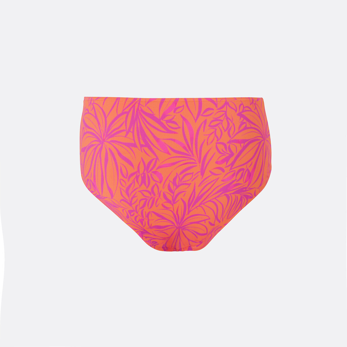 Printed Bikini Bottoms with High Waist exotic print, LA REDOUTE COLLECTIONS PLUS