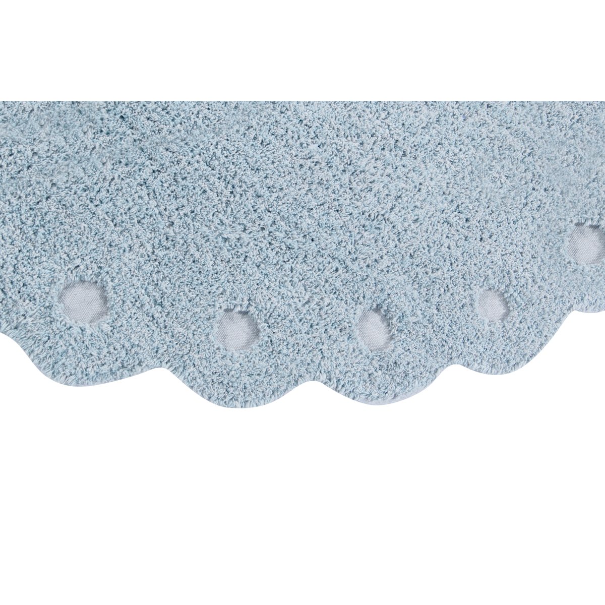 Tapis ovale en coton Pomme de pin COTTON WOODS gris, LORENA CANALS