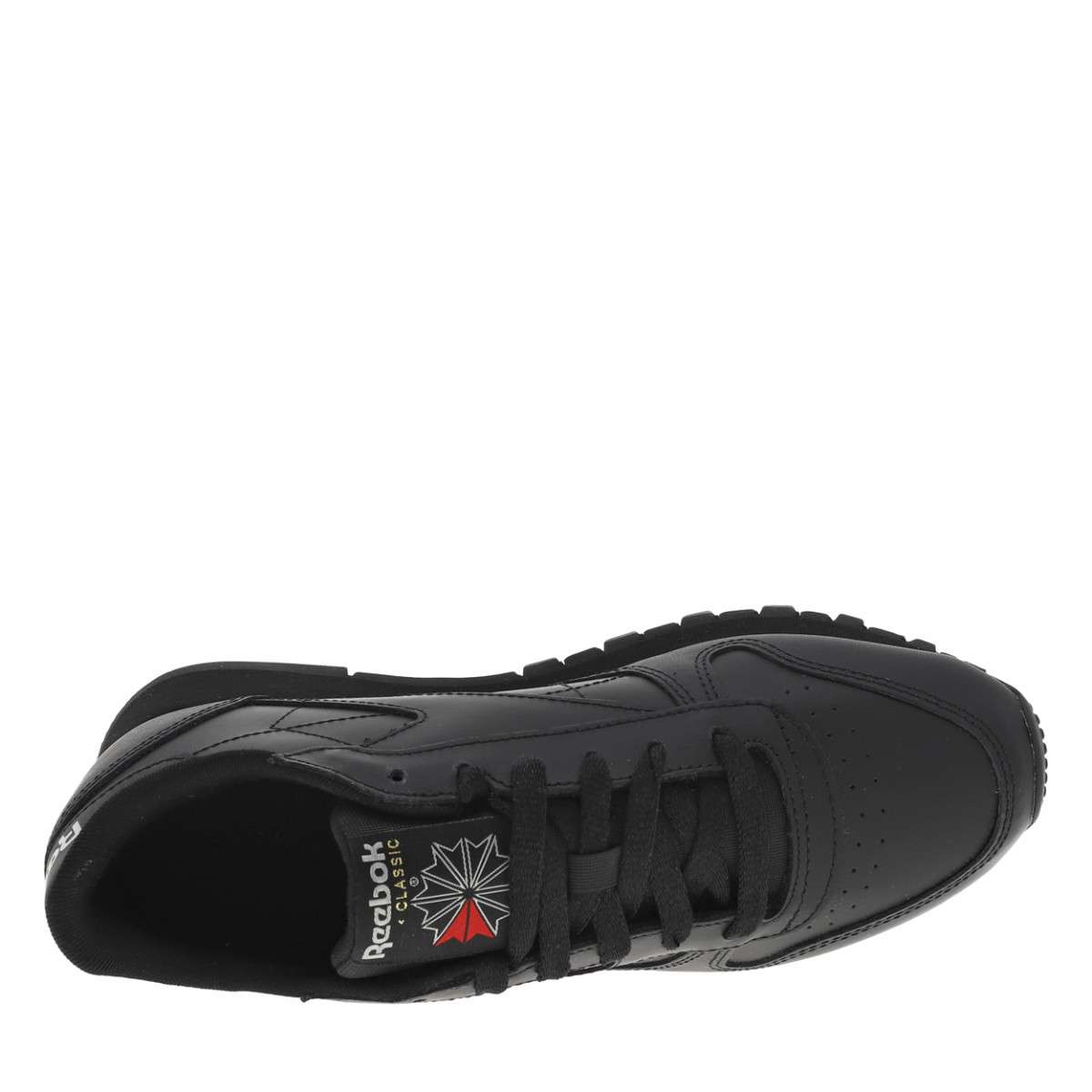 Baskets Cuir Classic Leather noir, REEBOK CLASSICS
