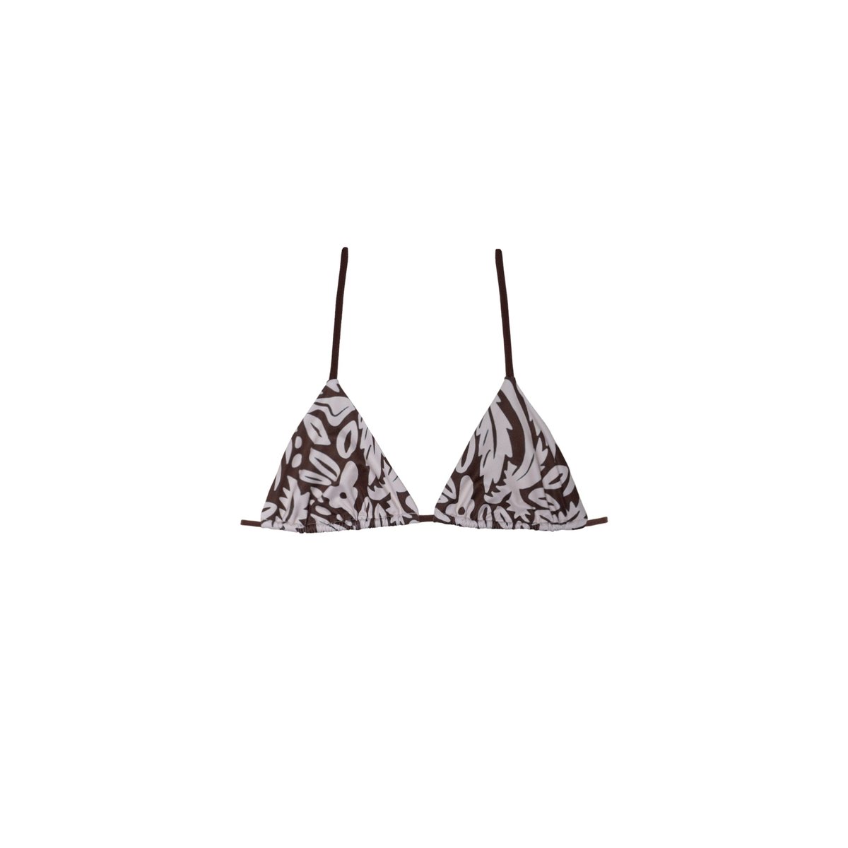 Haut de bikini réglable brun, THE-ARE