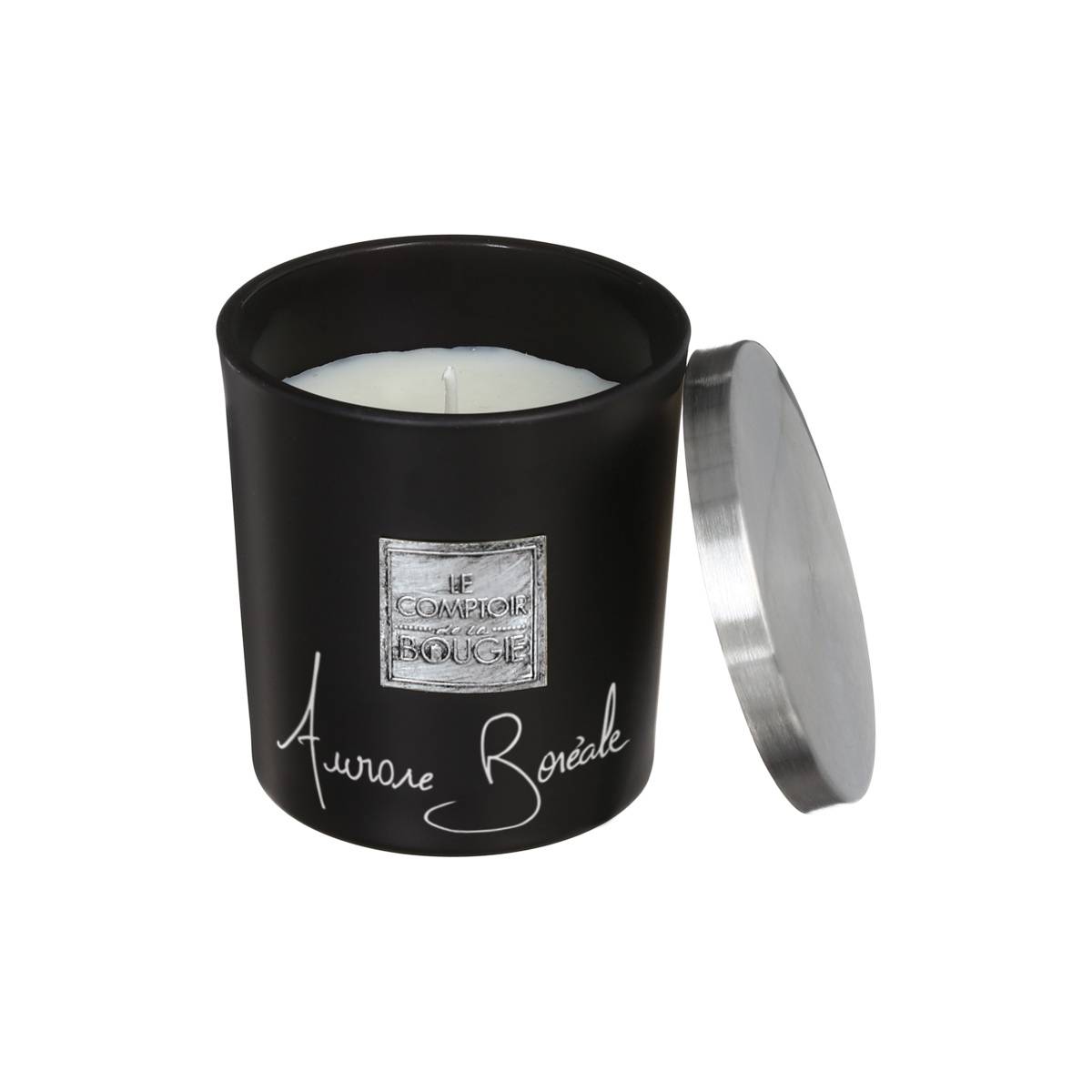 Bougie parfumée LOYD noir, ATMOSPHERA