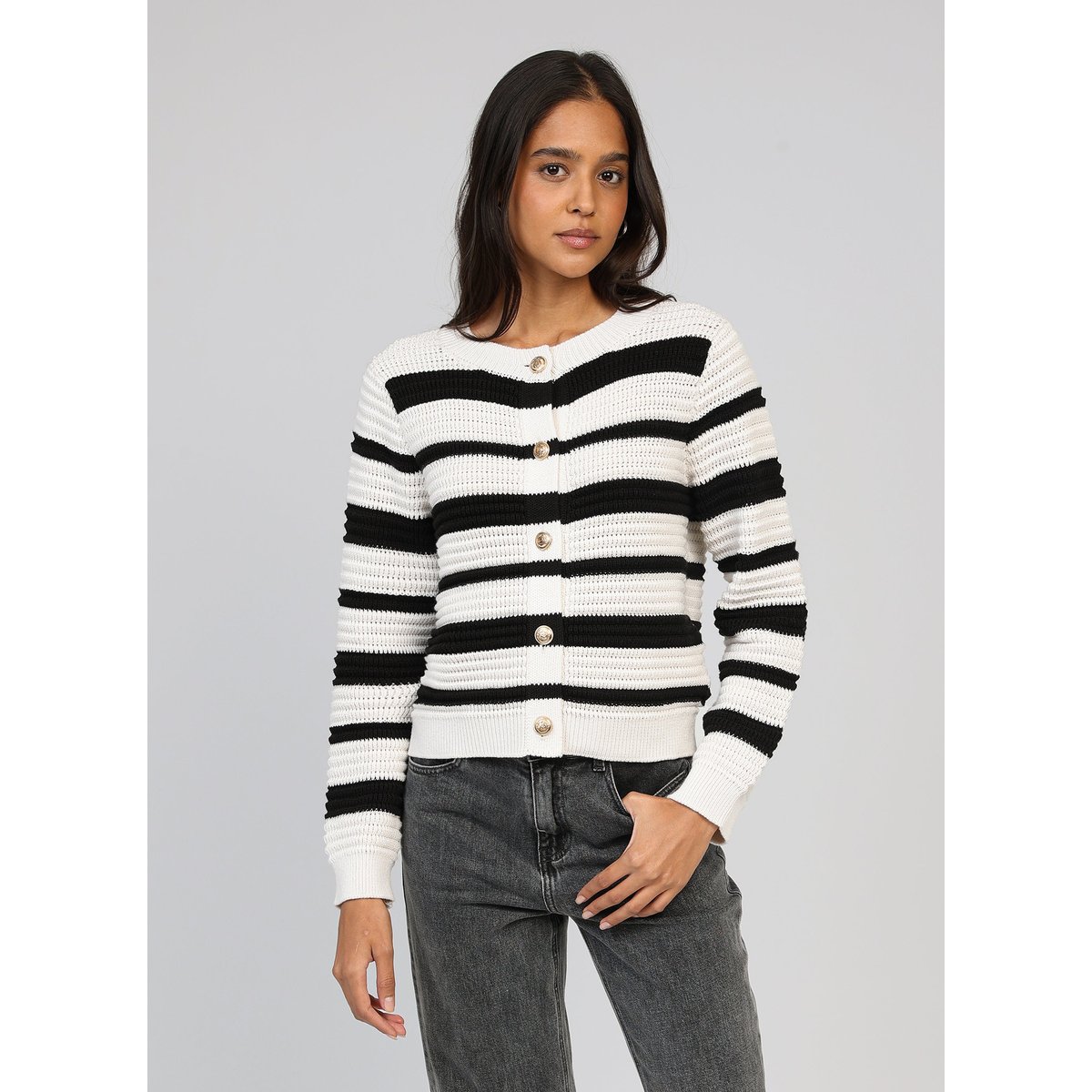 Cardigan LEVITANO noir, AN'GE