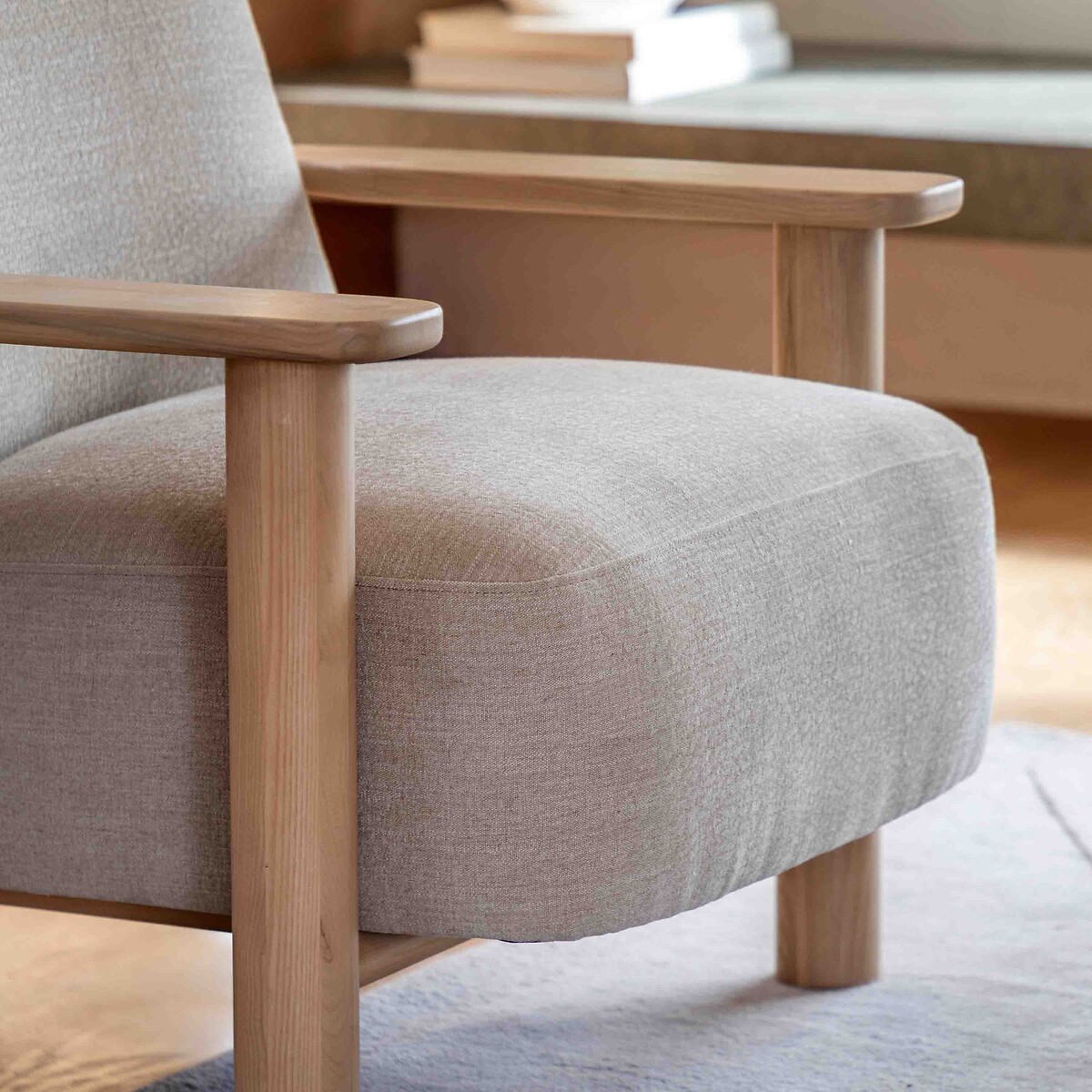 Huxley Velvet Chenille Armchair dusty, ÉDITÉ