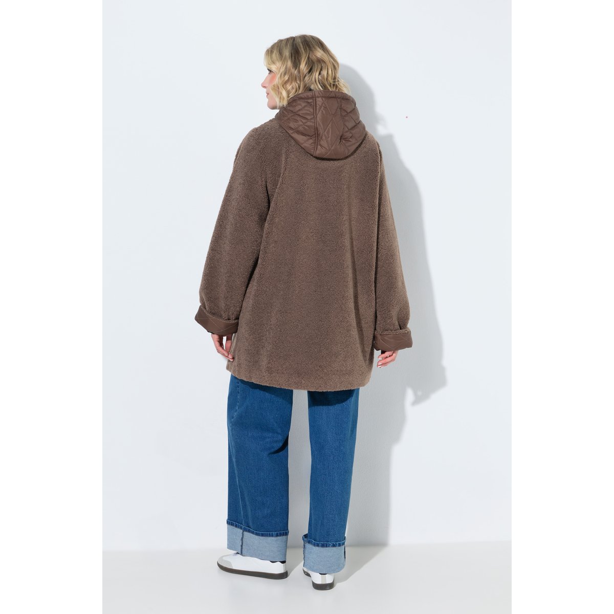 Veste à capuche marron pâle, ULLA POPKEN
