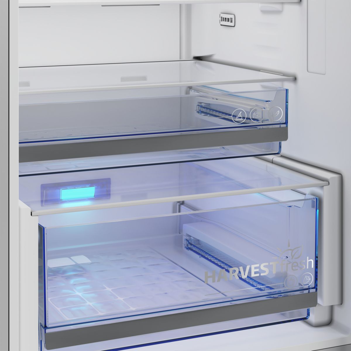 Réfrigérateur combiné B5RCNE416HXB couleur unique, BEKO
