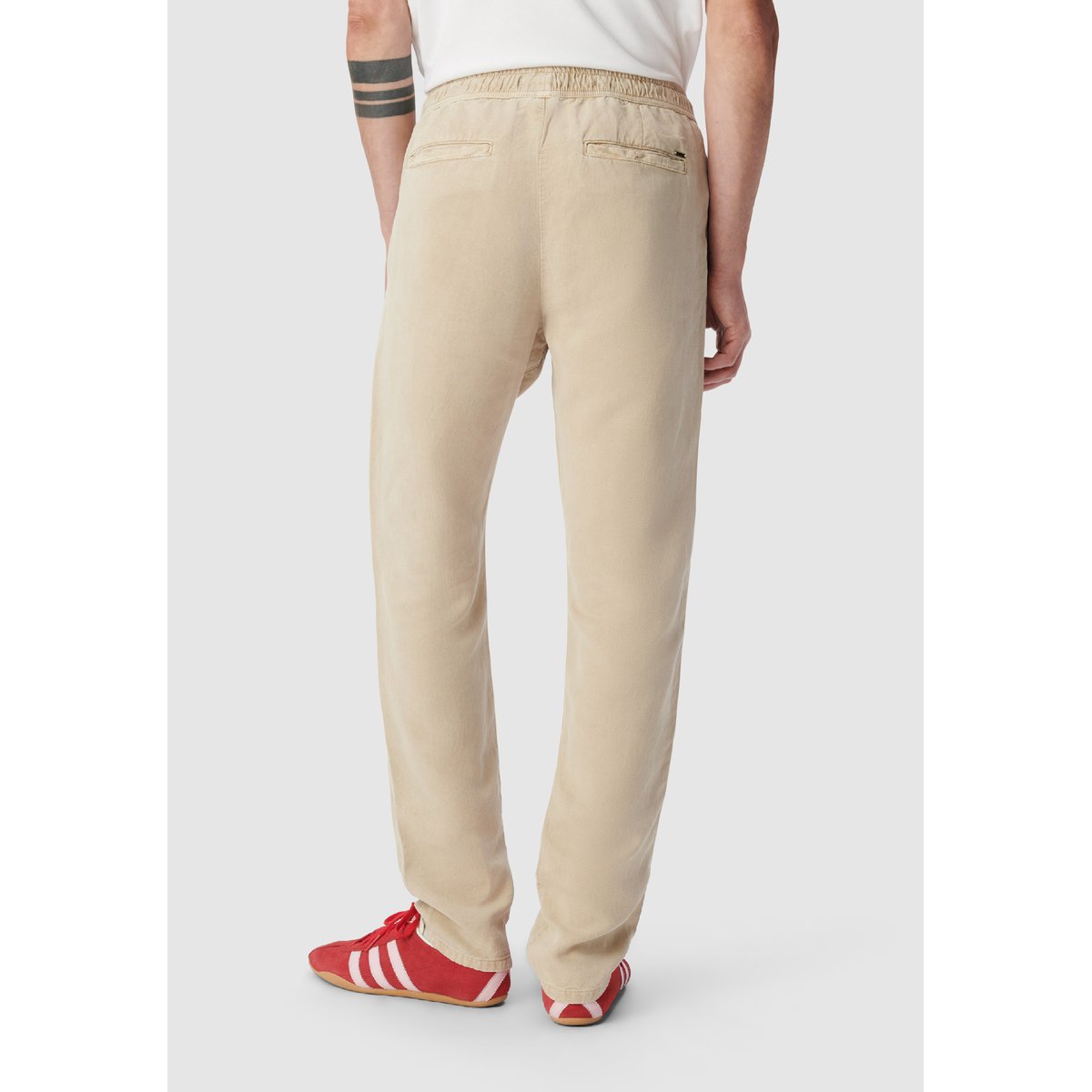 Jogpant confort taille élastiquée beige, IKKS