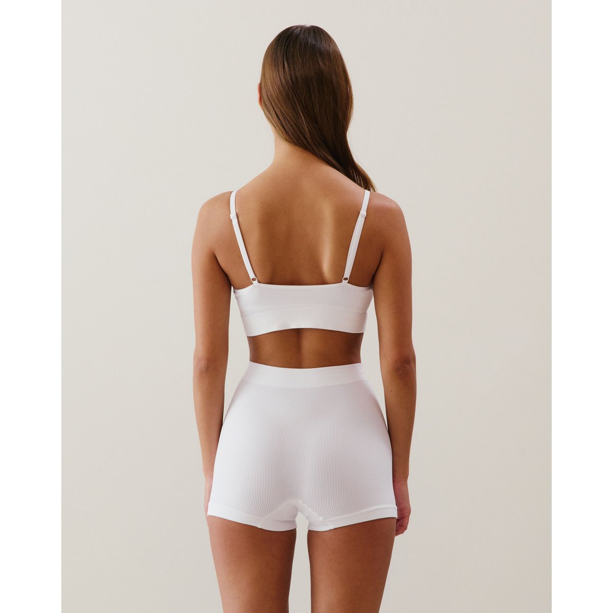 Soutien-gorge brassière push-up en seamless TULIPANIZ blanc, UNDIZ