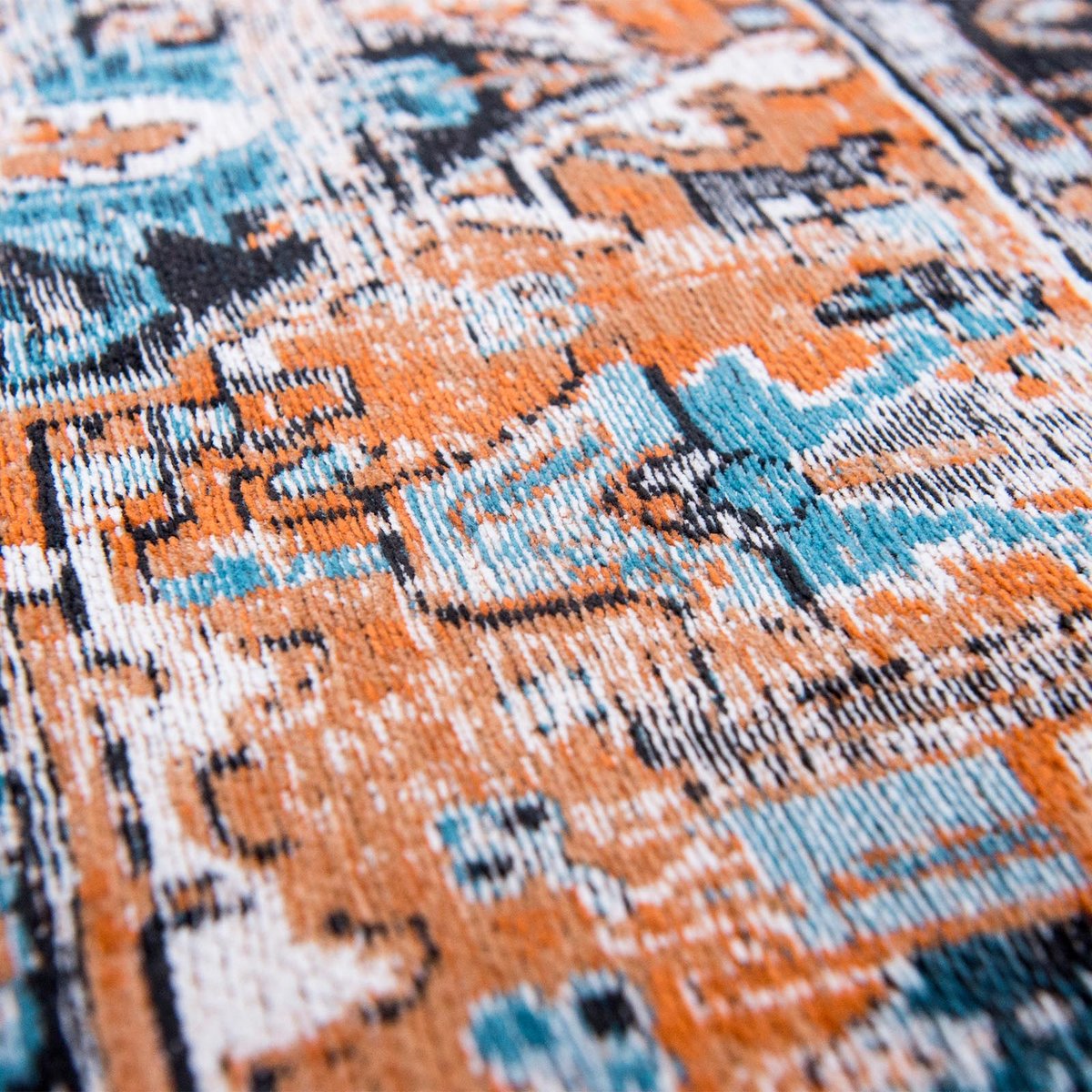 Tapis intérieur/extérieur tissé plat RESAY rose, NOVATREND