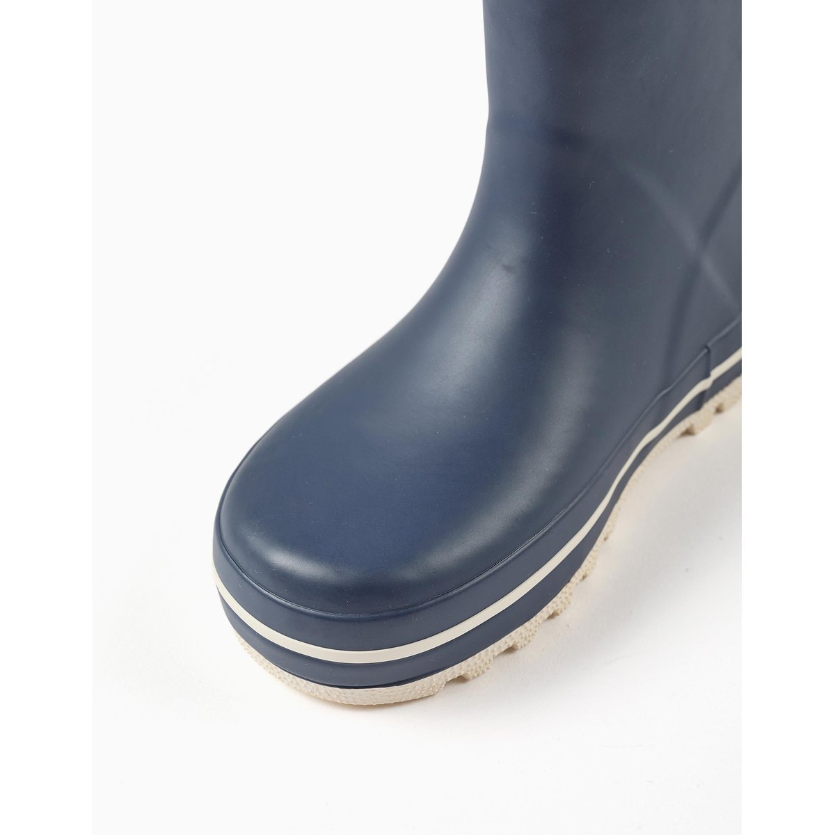 Bottes de pluie en caoutchouc avec semelle antidérapante bleu, ZIPPY