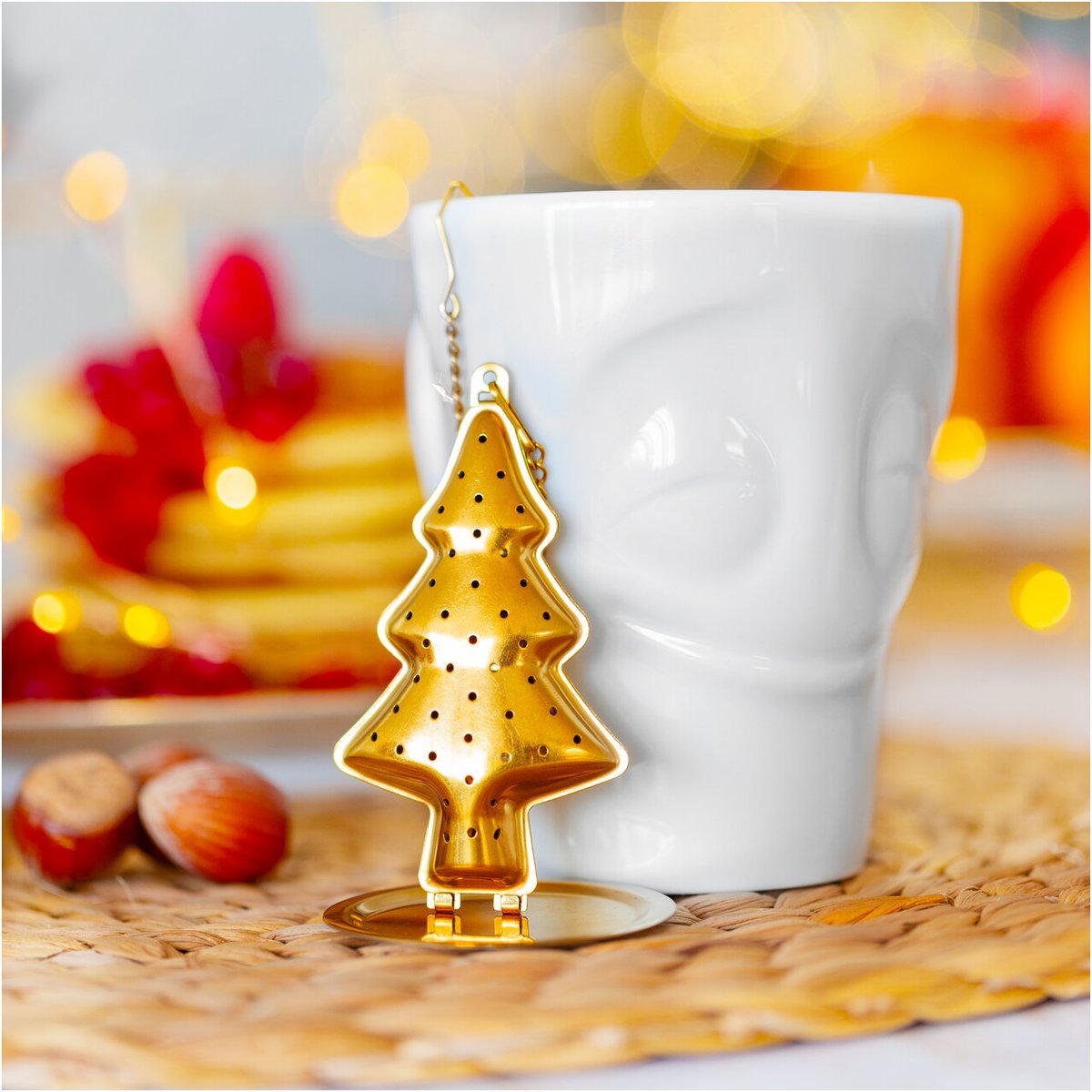 Infuseur à thé  Anitea xmas tree gold, PYLONES