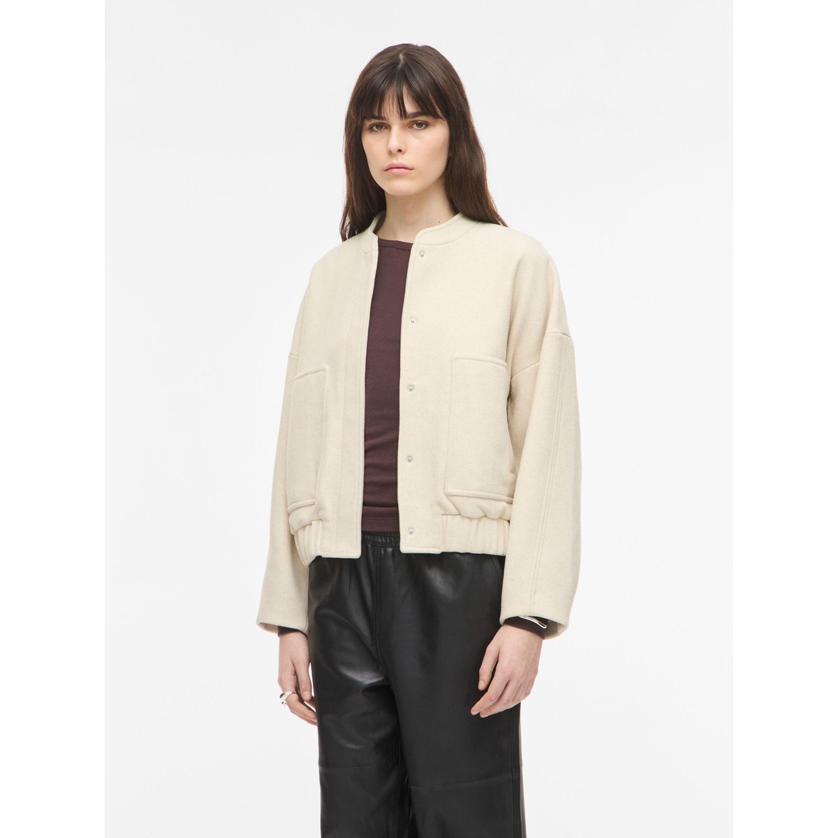Veste Bomber gris - birch1, ROUGE EDIT