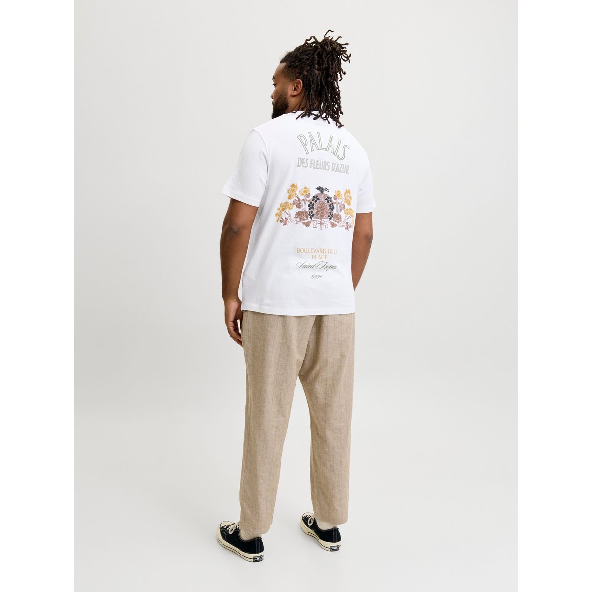 T-Shirt bright white, JACK & JONES