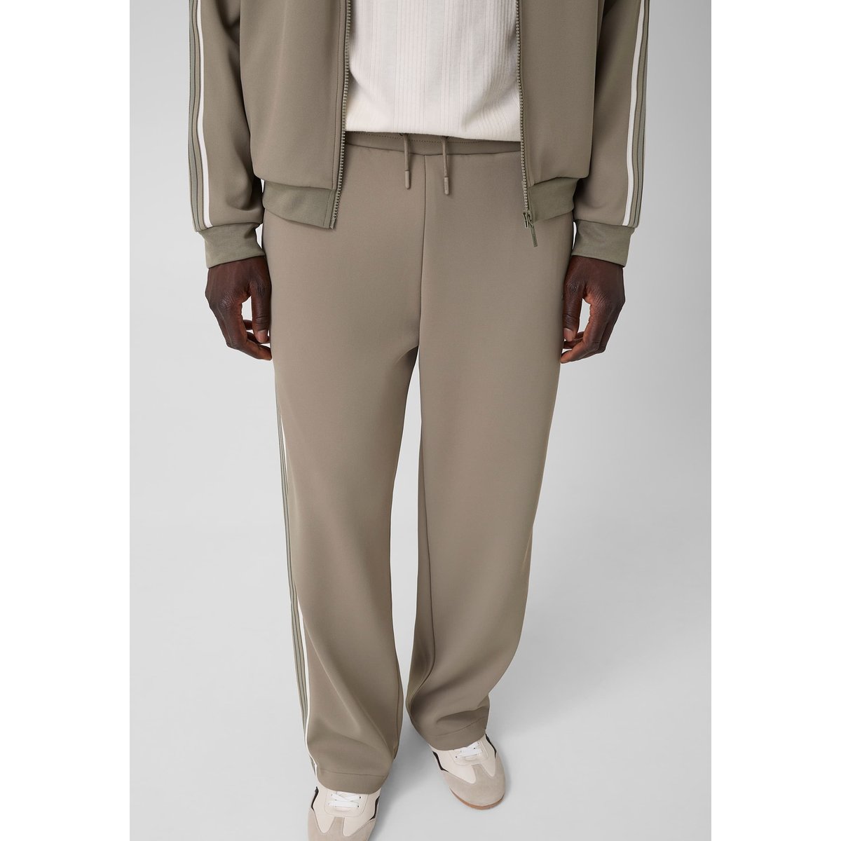 Joggers Avec Bande Latérale vert, GUESS