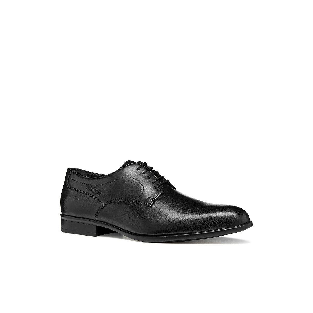 Leren derby's IACOPOU zwart, GEOX